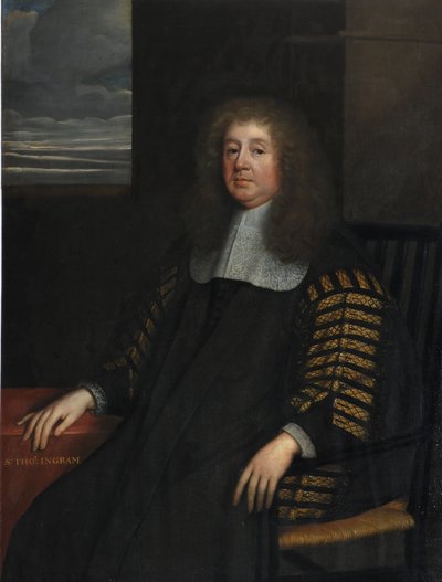Sir Thomas Ingram, Chanceler do Ducado de Lancaster (óleo sobre tela) de Peter Lely