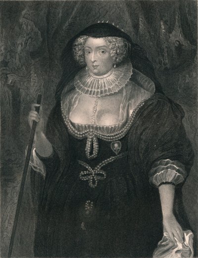 Frances Howard, duquesa de Richmond, meados do século XIX. de Peter Lightfoot