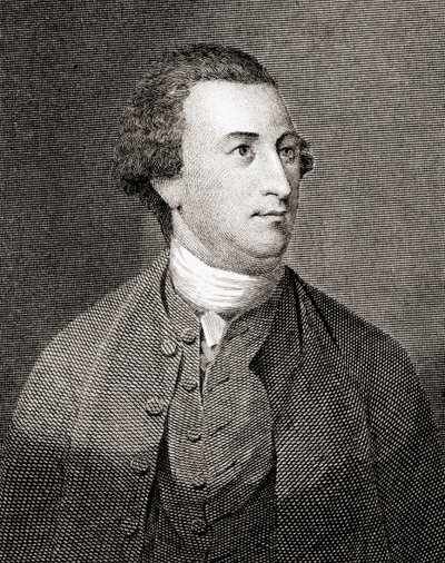 William Paca, pai fundador e signatário da Declaração de Independência (gravura) de Peter Maverick