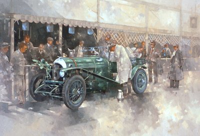 Bentley Old No.7 (óleo sobre tela) de Peter Miller