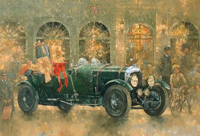 Natal na Fortnum and Masons (óleo sobre tela) de Peter Miller