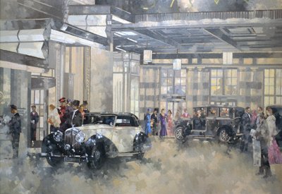 The Savoy (óleo sobre tela) de Peter Miller