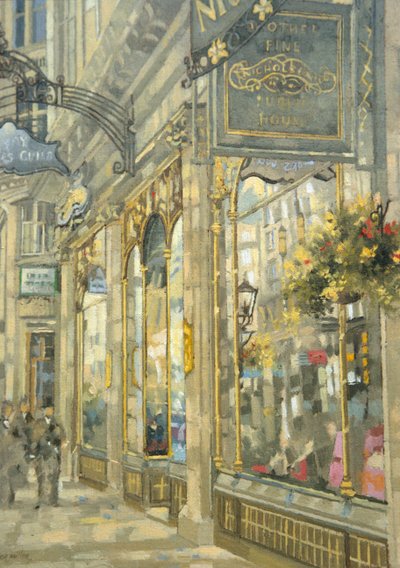 The Savoy Taylors Guild - The Strand (óleo sobre tela) de Peter Miller