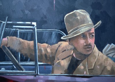 Walt Disney (óleo sobre tela) de Peter Miller