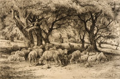 (A New England Orchard) de Peter Moran