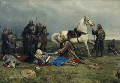 A Morte de Valquíria de Peter Nicolai Arbo