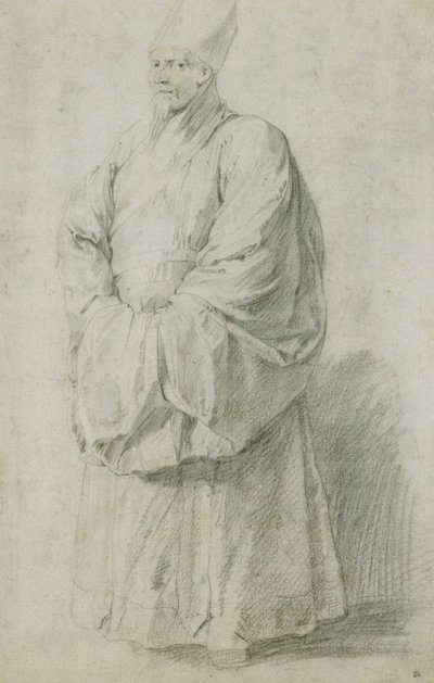 Um missionário jesuíta em traje chinês de Peter Paul Rubens