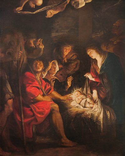 Adoração dos pastores de Peter Paul Rubens