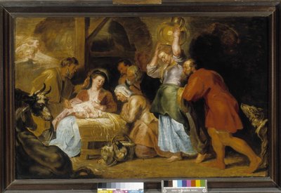 Adoração dos Pastores de Peter Paul Rubens