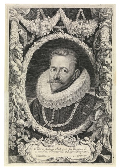 Albert, Arquiduque da Áustria (gravura) de Peter Paul Rubens