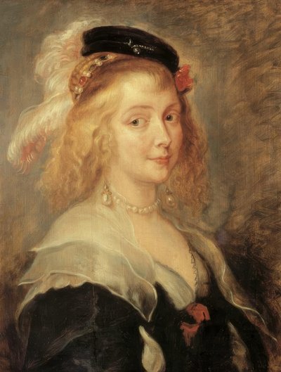 Retrato de Helene Fourment de Peter Paul Rubens