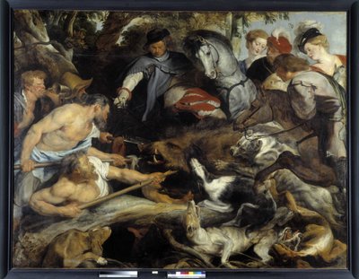 Caça ao javali de Peter Paul Rubens