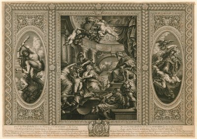 Teto da Casa de Banquetes em Whitehall de Peter Paul Rubens