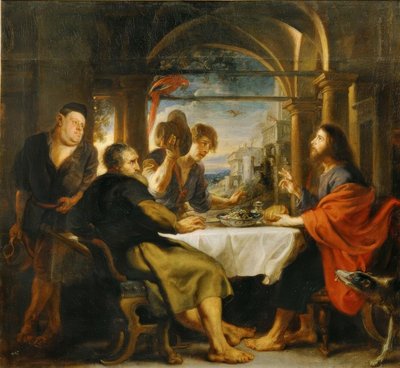 Cristo em Emaús de Peter Paul Rubens