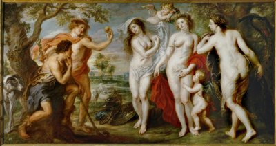 O veredicto de Paris de Peter Paul Rubens