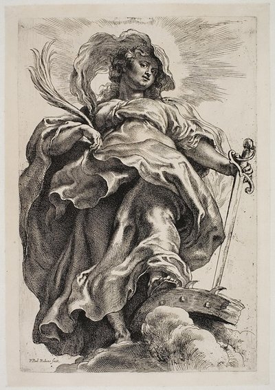 Santa Catarina de Alexandria de Peter Paul Rubens