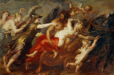 O assalto a Proserpina de Peter Paul Rubens