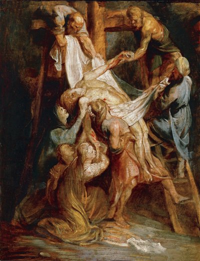 Descida da Cruz (pintura sobre tela) de Peter Paul Rubens