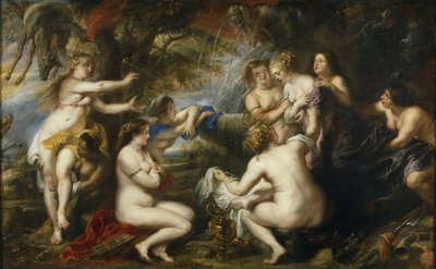 Diana e Calisto, 1638-1640 de Peter Paul Rubens
