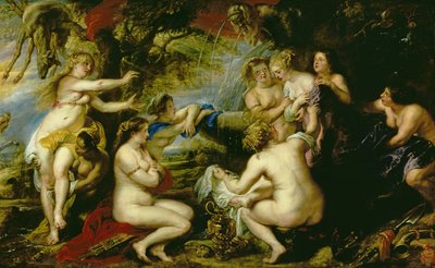 Diana e Callisto, c.1638-40 (óleo sobre tela) de Peter Paul Rubens