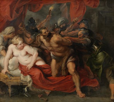 A captura de Sansão de Peter Paul Rubens