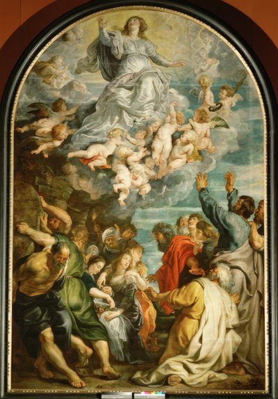 A Assunção de Maria de Peter Paul Rubens