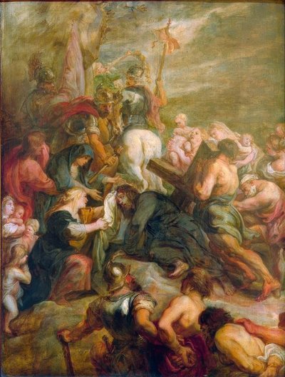 O transporte da cruz de Peter Paul Rubens