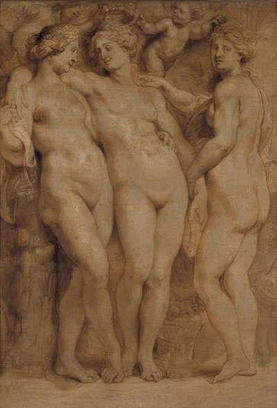 As três graças de Peter Paul Rubens