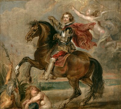 Retrato Equestre do Duque de Buckingham de Peter Paul Rubens