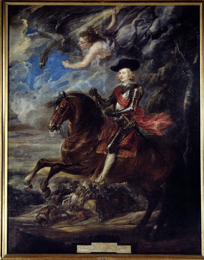 Retrato equestre do Cardeal Don Ferdinand da Áustria (ou Ferdinand de Habsburgos de Peter Paul Rubens