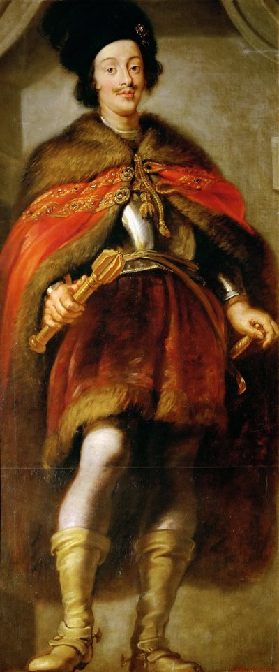 Fernão III de Habsburgo, Empereur des romains - Retrato do Imperador Fernando III (1608-1657) - Pieter Paul Rubens (1577-1640). Óleo sobre tela de Peter Paul Rubens