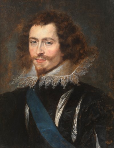 George Villiers, primeiro duque de Buckingham, c.1625 (óleo sobre painel) de Peter Paul Rubens