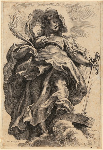 Santa Catarina de Peter Paul Rubens