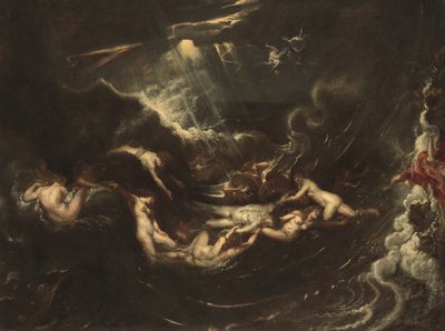 Herói e Leander, c.1604 de Peter Paul Rubens
