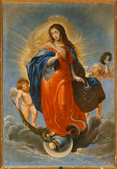 Conceção imaculada de Peter Paul Rubens