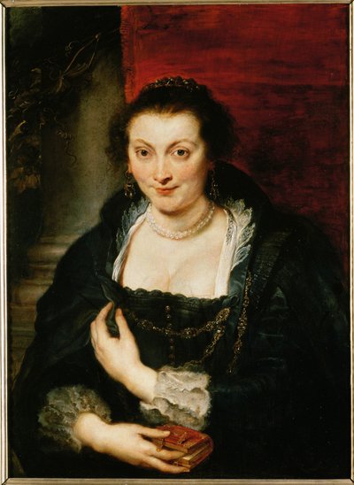 Isabella Brant (pintura sobre madeira) de Peter Paul Rubens