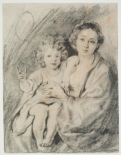 A Virgem Maria com o Menino de Peter Paul Rubens