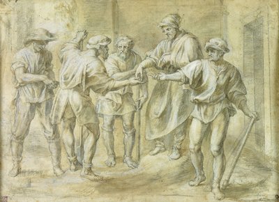 A parábola do enólogo, depois de Andrea del Sarto, de Peter Paul Rubens