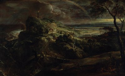 Paisagem com o naufrágio de Paulo () de Peter Paul Rubens