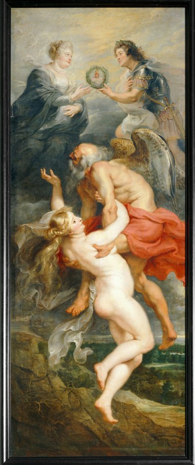 Le Triomphe de la verite, ou La parfaite et sincère union de la reine-mère et de son fils ... de Peter Paul Rubens