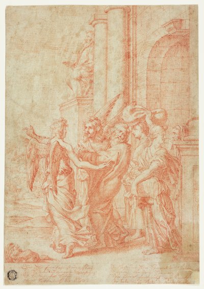 Ló e sua família são expulsos de Sodoma de Peter Paul Rubens