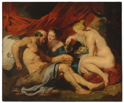 Ló e suas filhas de Peter Paul Rubens