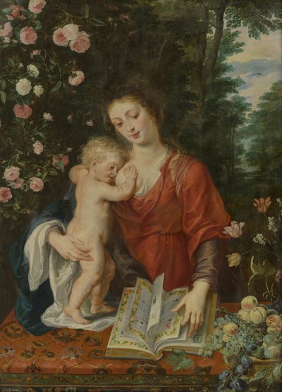 Maria com o Menino de Peter Paul Rubens