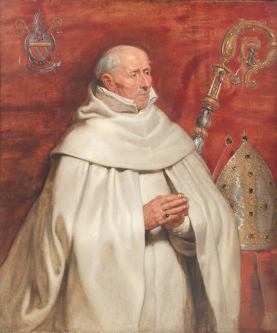 Matthaeus Yrsselius (1541-1629), abade da Abadia de Sint-Michiel em Antuérpia de Peter Paul Rubens
