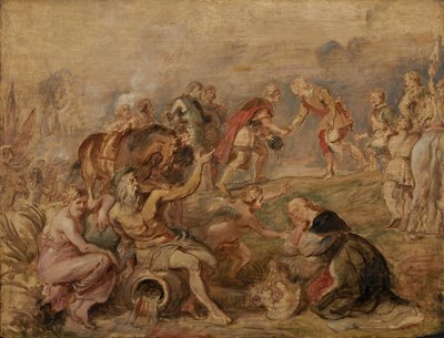 Encontro do Rei Fernando da Hungria e do Cardeal-Infante Ferdinando da Espanha em Nördlingen de Peter Paul Rubens
