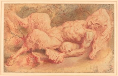 Pan Reclinado, possivelmente c. 1610. de Peter Paul Rubens