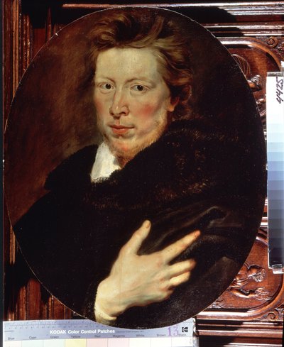 Retrato de George Gaidge. Pintura de Peter Paul (Peter-Paul) Rubens (ou Peter Paul ou Petrus Paulus) (1577-1640). Óleo sobre madeira, 60 x 49,4 cm, ca. 1616-1617. Arte flamenga, estilo barroco. Museu Hermitage, São Petersbo de Peter Paul Rubens