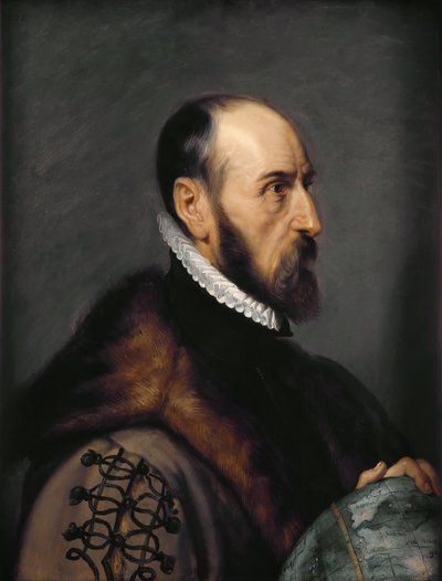 Retrato de Abraham Ortelius 1527-1598, 1633. de Peter Paul Rubens