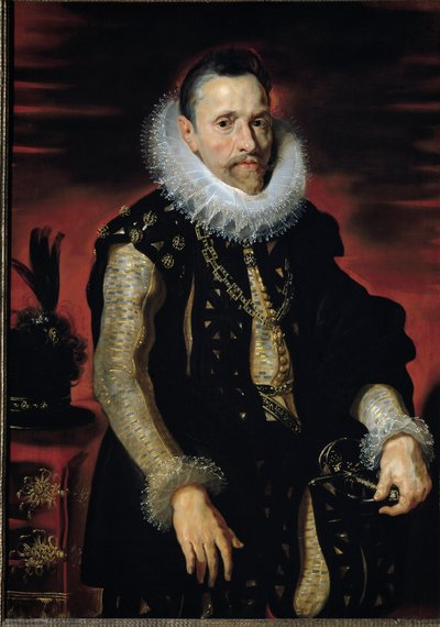 Retrato de Albert, Arquiduque da Áustria (Pintura de Peter Paul Rubens