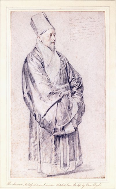Retrato de Nicolas Trigault SJ em traje chinês, de Peter Paul Rubens